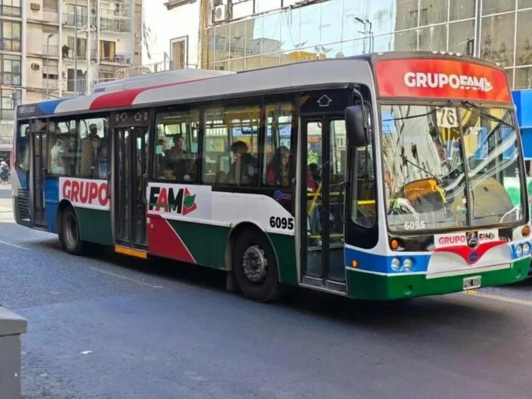 Colectivos colmados en Córdoba durante el plan de contingencia