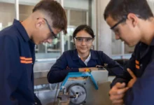 Estudiantes de secundaria técnica en Córdoba