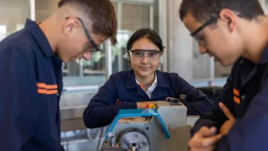 Estudiantes de secundaria técnica en Córdoba