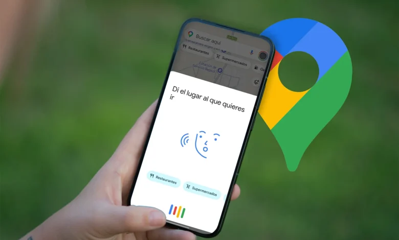 Imagen de Google Maps en un dispositivo móvil