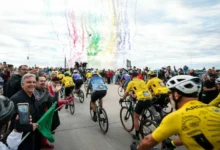 Imagen de ciclistas participando en L’Étape Argentina by Tour de France en Córdoba