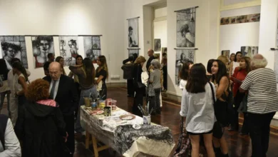 Imagen de la inauguración del ciclo de exposiciones en el Museo de las Mujeres de Córdoba