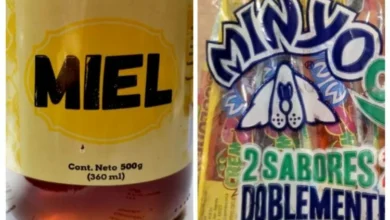 Productos alimenticios prohibidos en Córdoba