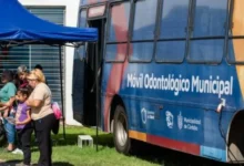 Familias en el Parque Educativo Norte de Marqués Anexo durante el evento 'Vuelta al Cole'