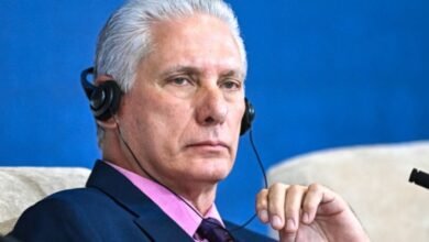 Díaz-Canel y Trump en una imagen de archivo