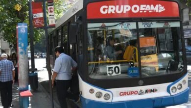 Imagen de un autobús de la empresa FAM en Córdoba