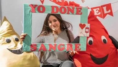 Voluntarios donando sangre en un hospital de Córdoba