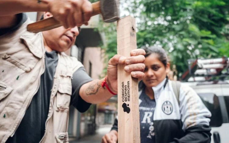 Árboles nativos plantados en Córdoba como homenaje a las víctimas de la dictadura