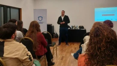 Imagen de un taller de salud mental en un barrio de Córdoba