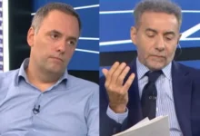 Manuel Adorni en una entrevista televisiva