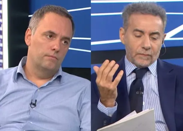 Manuel Adorni en una entrevista televisiva