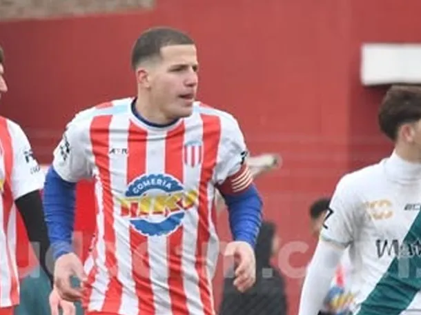 Imagen de un futbolista argentino durante un partido