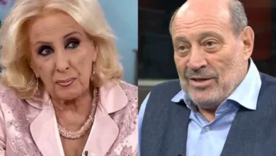 Mirtha Legrand y Alfredo Leuco en 'La noche de Mirtha'