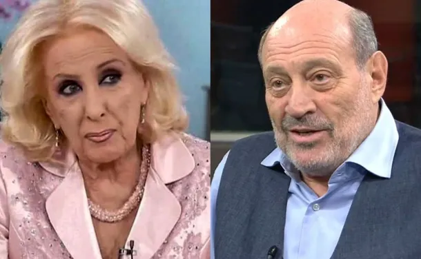 Mirtha Legrand y Alfredo Leuco en 'La noche de Mirtha'