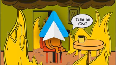 Imagen de la nueva interfaz de Android Auto con Spotify