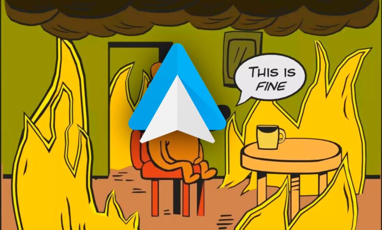 Imagen de la nueva interfaz de Android Auto con Spotify