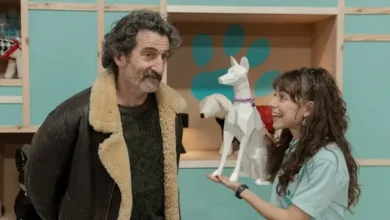Imagen de la serie Animal con Luis Zahera y Lucía Caraballo