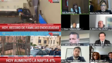 Gráficos de C5N sobre la economía