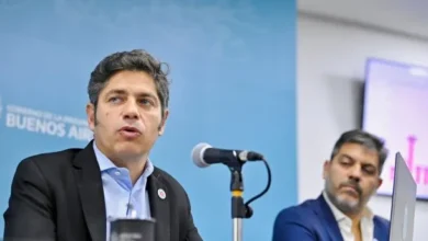 Axel Kicillof y Javier Milei, dos figuras políticas argentinas