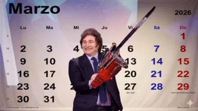 Imagen de un calendario con un día tachado