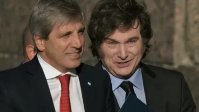 Luis Caputo en un evento económico