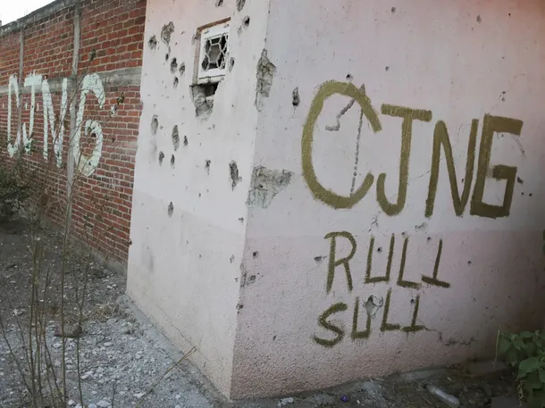 Imagen del Cartel de Jalisco Nueva Generación, una organización declarada terrorista por el Gobierno