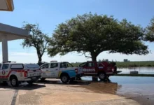 Imagen de la tormenta en Colonia Marina, Córdoba
