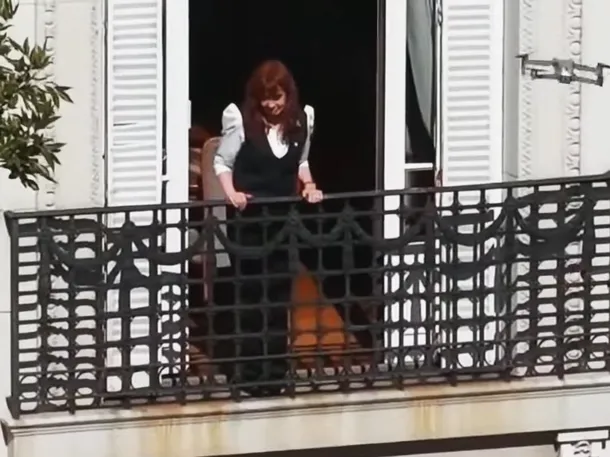 Cristina Kirchner declarando en Comodoro Py