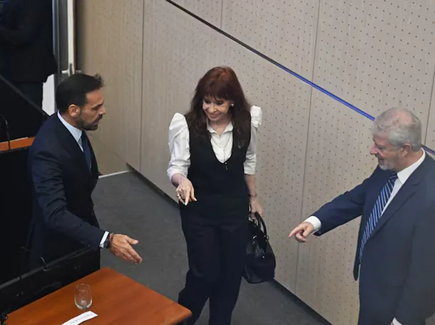 Cristina Kirchner en Comodoro Py