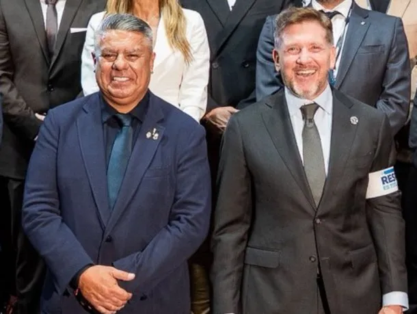 Alejandro Domínguez, presidente de Conmebol, en conferencia de prensa