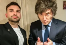 Imagen de Mauricio Novelli y Javier Milei