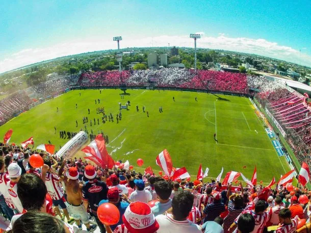 Estadio 15 de Abril de Santa Fe, donde se enfrentarán Unión y Boca