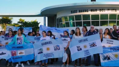 Familiares de las víctimas del ARA San Juan
