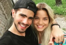 Fer Vázquez y Emilia Mernes en una foto juntos
