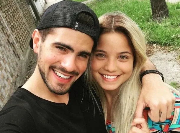 Fer Vázquez y Emilia Mernes en una foto juntos