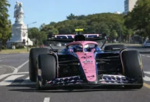 Franco Colapinto en su monoplaza de Fórmula 1
