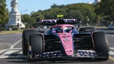 Franco Colapinto en su monoplaza de Fórmula 1