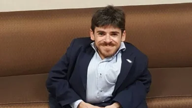 Nahuel Gallo y Chiqui Tapia en un encuentro después de la liberación del gendarme