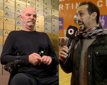 Martín Caparrós en un encuentro con la prensa