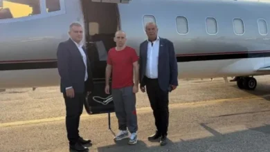 Imagen de Nahuel Gallo con el presidente Javier Milei