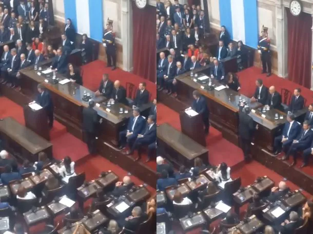 Germán Martínez y Martín Menem en la Asamblea Legislativa