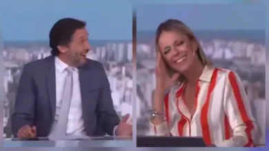 Milva Castellini y Germán Paoloski en "El Noticiero de la Gente"