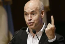 Imagen de Horacio Rodríguez Larreta presentando Metrópolis