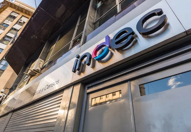 El Instituto Nacional de Estadística y Censos (Indec) en Buenos Aires
