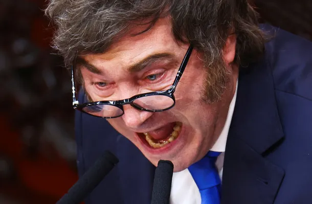 Javier Milei en el Congreso de la Nación