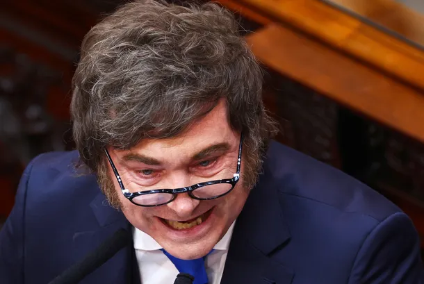 Javier Milei en el Congreso de la Nación