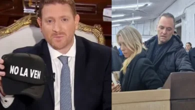 Manuel Adorni y Joni Viale en medio de la polémica por el viaje a Punta del Este