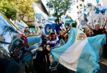 Cristina Kirchner en los tribunales de Comodoro Py