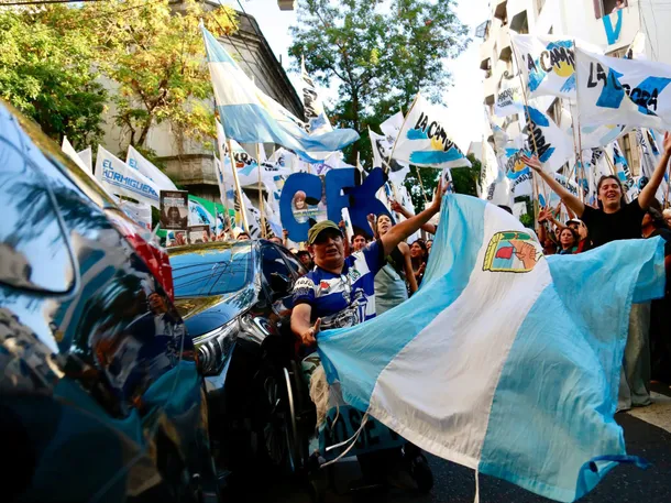 Cristina Kirchner en los tribunales de Comodoro Py