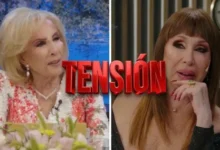 Moria Casán y Susana Giménez en 'La noche de Mirtha Legrand'